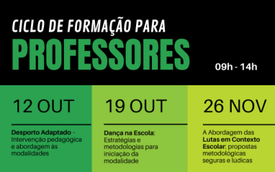 Ciclo de Formação para Professores