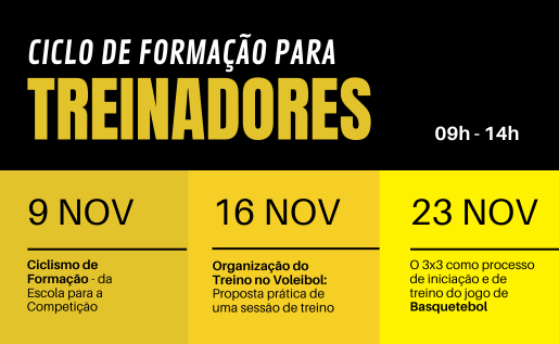 Ciclo de Formação para Treinadores