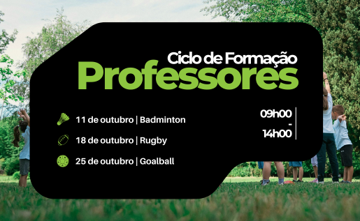 O Ciclo de Formação para Professores