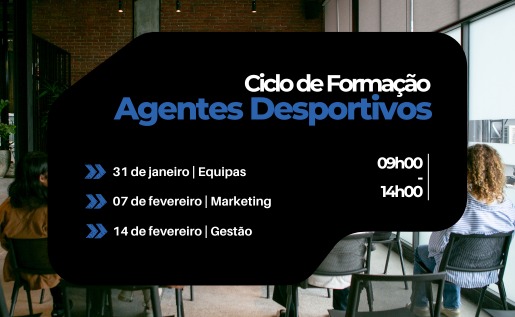 Ciclo de Formação para Agentes Desportivos