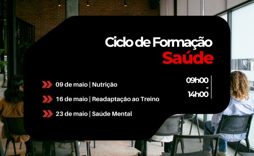 Ciclo de Formação Gratuito em Saúde